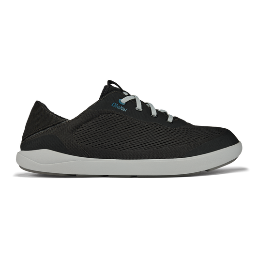 Moku Pae Men's Boat Shoes - Black / Blue Coral | Men OluKai near me
