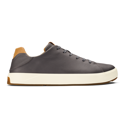 Lae‘ahi Lī ‘Ili Men's Leather Sneakers - Stone | Men OluKai cheap