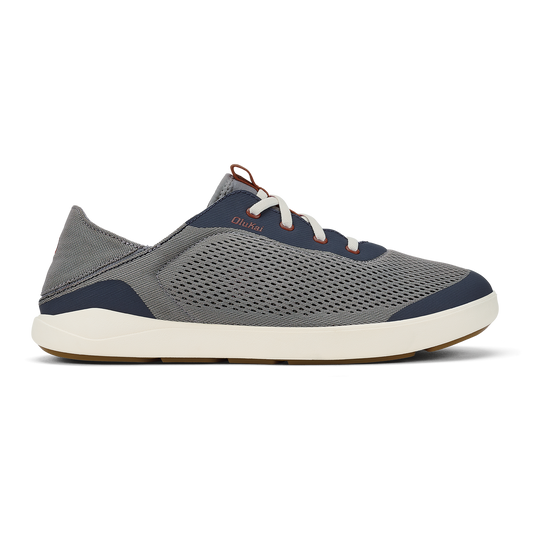 Moku Pae Men's Boat Shoes - Ash / Trench Blue | Men OluKai near me