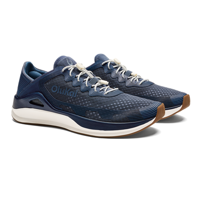 ‘Ahi Men’s Water Boat Shoes - Mood Indigo / Coastal Blue | Men OluKai online