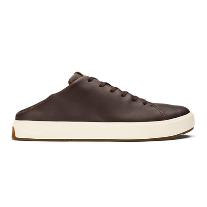 Lae‘ahi Lī ‘Ili Men's Leather Sneakers - Dark Java | Men OluKai for sale