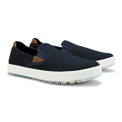 Wai‘alae Slip On Men’s Golf Shoes - Trench Blue | Men OluKai discount