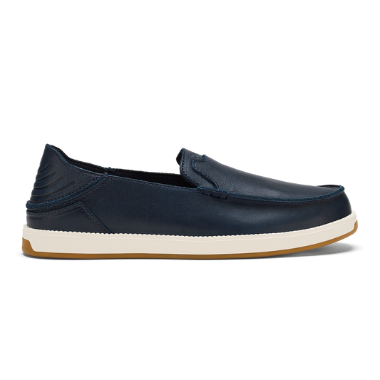 Kākaha Nia Men‘s Suede Slip-On Shoes - Mood Indigo | Men OluKai outlet