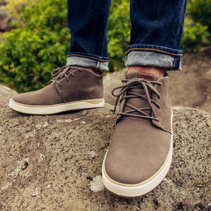 Papakū 'Ili Men’s Waterproof Leather Boots- Mustang | Men OluKai on sale