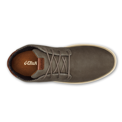 Papakū 'Ili Men’s Waterproof Leather Boots- Mustang | Men OluKai on sale