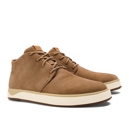 Papakū 'Ili Men’s Waterproof Leather Boots- Tan | Men OluKai cheap