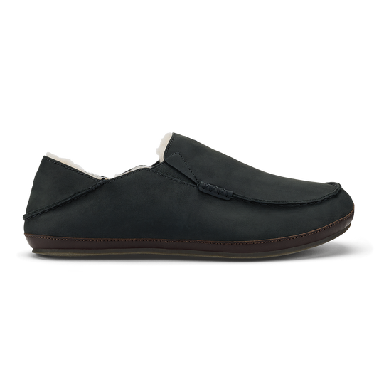 Moloā Slipper - Black / Dk Java | Men OluKai outlet