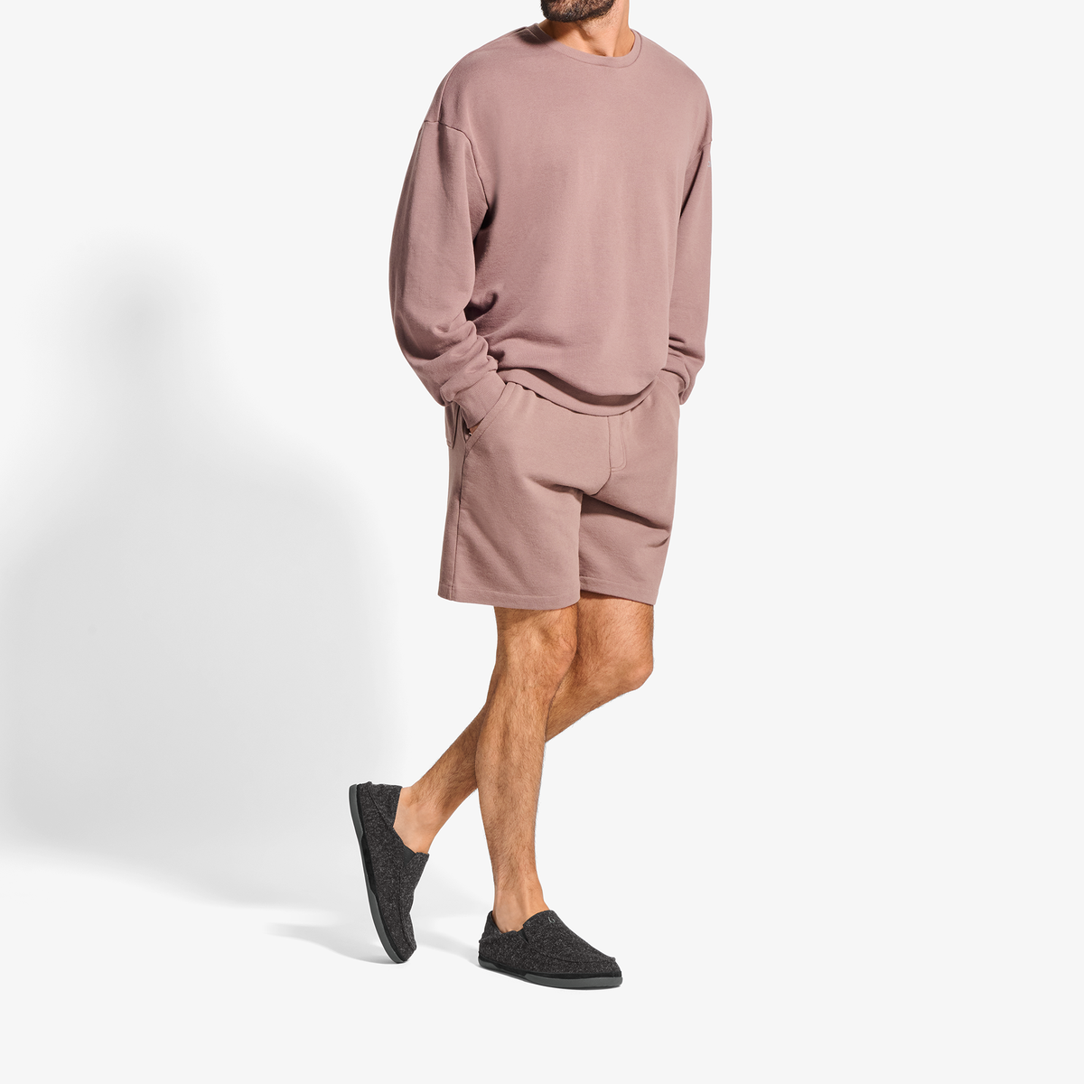 Moloā Hulu Men’s Wool Slippers - Black | Men OluKai discount
