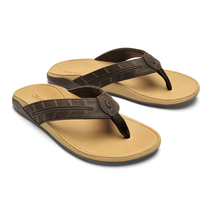 Tuahine Palm - Dk Java / Golden Sand | Men OluKai sale