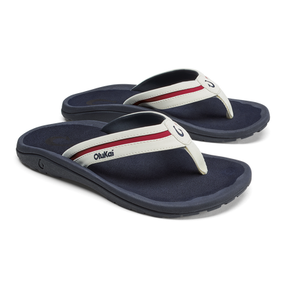 ʻOhana Pālua - Bright White / Americana | Men OluKai for sale