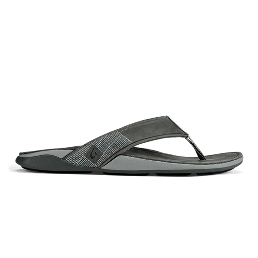 Tuahine Men's Waterproof Leather Beach Sandals - Lagoon | Men OluKai cheap