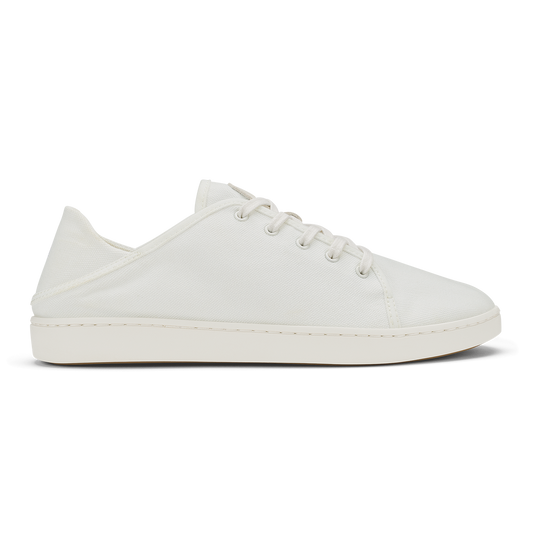 OluKai Pehuea Lī Canvas Women's Sneakers - Bright White | Women OluKai cheap