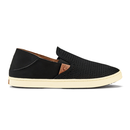 Pehuea Women's Breathable Slip-On Sneakers - Black | Women OluKai for sale