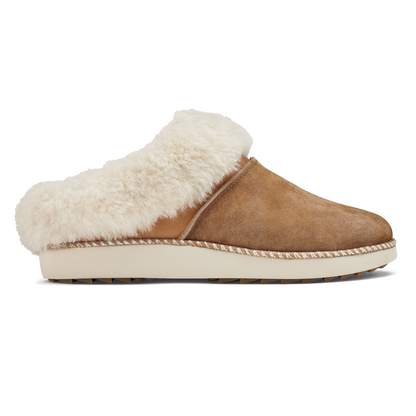 Ku‘i Women‘s Slip-On Slippers - Tan / Bone | Women OluKai for sale