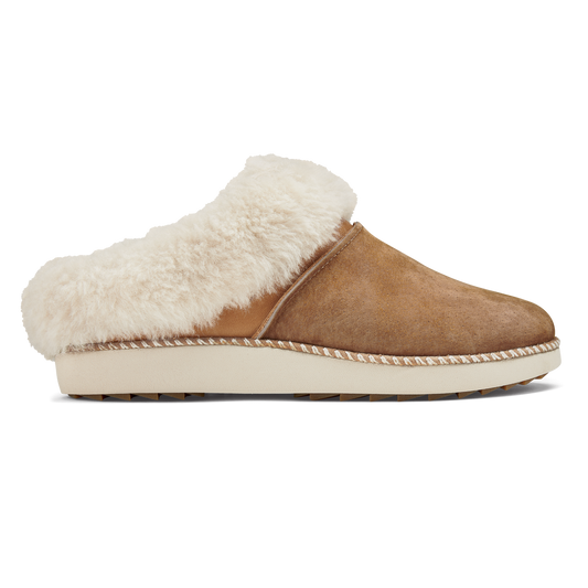 Ku‘i Women‘s Slip-On Slippers - Tan / Bone | Women OluKai for sale