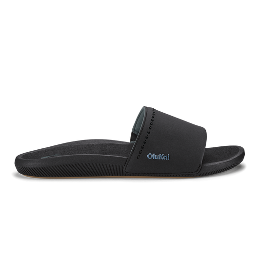 Ulele Slide - Black / Black | Women OluKai sale